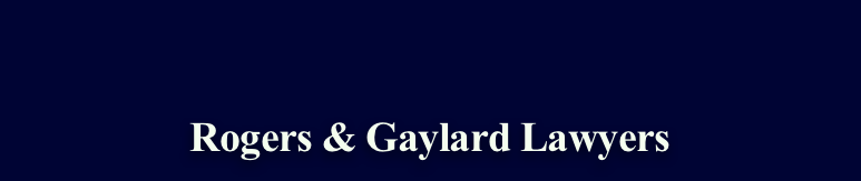 Rogers & Gaylard Lawyers