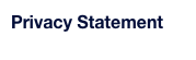 Privacy Statement